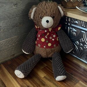 Scentsy Buddy Brown Bear Plush Stuffed Animal with Newborn Nursery Scent Pak